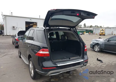 2012 Mercedes-Benz Ml 350 4Matic из США, поврежденный, VIN 4JGDA5HB9CA017021